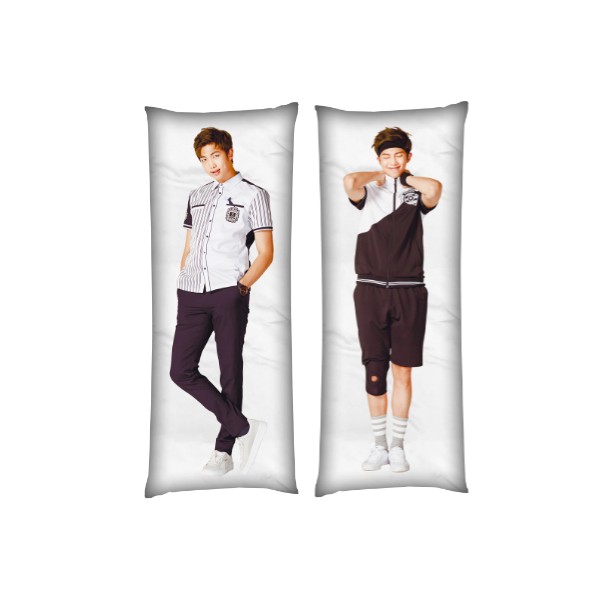

Подушка BTS-Rap Monster RM дакимакура двухсторонняя стандарт 40 х 100 см - MyTee