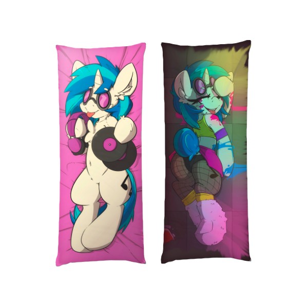

Подушка Dj Pon-3 дакимакура двухсторонняя стандарт 50 х 150 см - MyTee