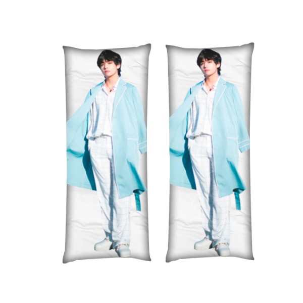 

Подушка V/Kim Taehyung (BTS) дакимакура двухсторонняя стандарт 40 х 100 см - MyTee