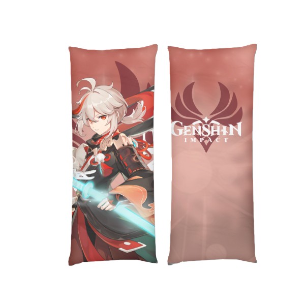

Подушка Кадзуха Genshin Impact дакимакура двухсторонняя стандарт 50 х 150 см - MyTee