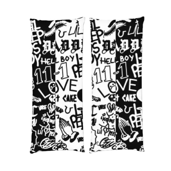 

Подушка Lil Peep (5) дакимакура двухсторонняя стандарт 50 х 150 см - MyTee