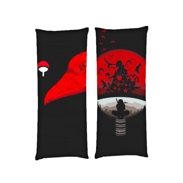 

Подушка ITACHI (CROW) дакимакура двухсторонняя стандарт 50 х 150 см - MyTee