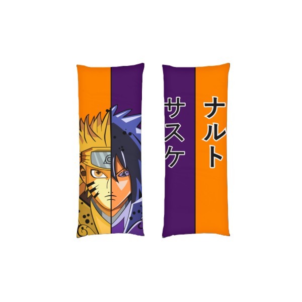 

Подушка NARUTO AND SASUKE (3) дакимакура двухсторонняя стандарт 50 х 150 см - MyTee
