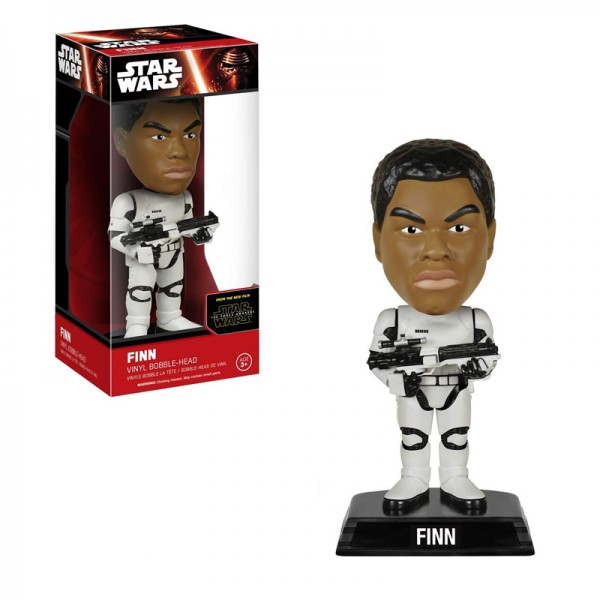 

Фигурка Funko Wacky Wobblers Star Wars Episode VII The Force Awakens - Finn Stormtrooper Bobble Head, 15 cm, 6245