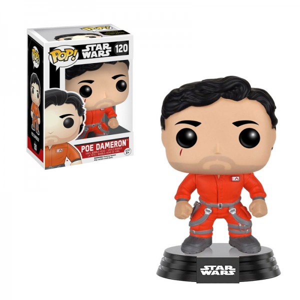 

Фигурка Funko POP! Star Wars Episode VII The Force Awakens - Poe Dameron Jump Suit Bobble Head, 9623, 10cm