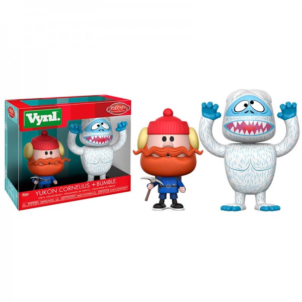 

Фигурка Funko Holiday Vynl! Rudolph - Bumbles & Yukon, Cornelius 2-Pack Vinyl Figures,10cm, 23030