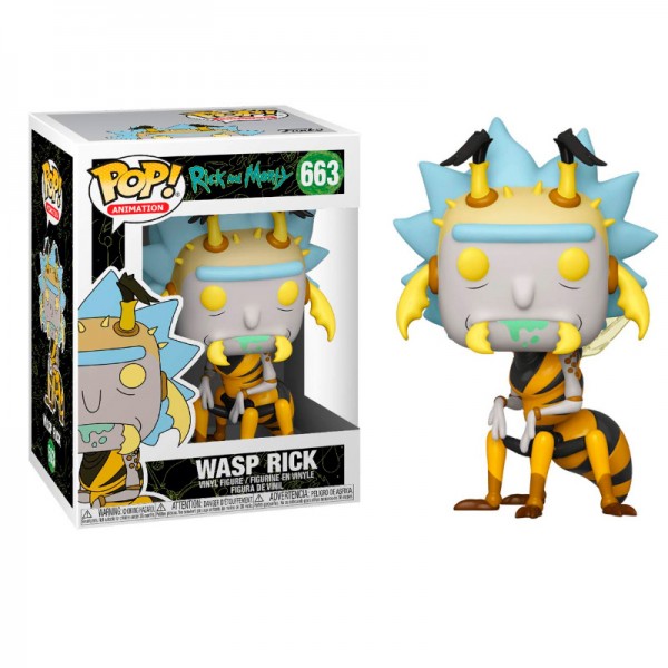 

Фигурка Funko POP! Rick & Morty - Wasp Rick Vinyl Figure, 10cm, 44255