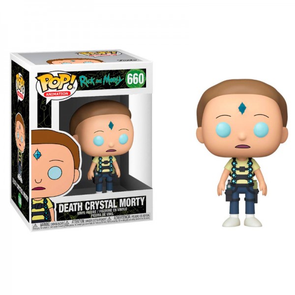 

Фигурка Funko POP! Rick & Morty - Death Crystal Morty Vinyl Figure, 10cm, 44249