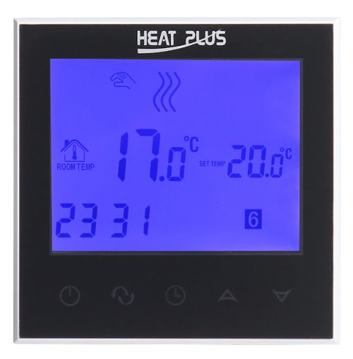 

Программируемый терморегулятор для теплого пола Heat Plus ВНТ-321 В