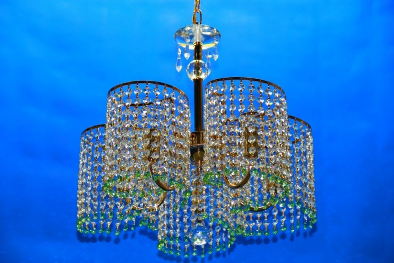 

Люстра Хрустальная люстра Ray L8405A/5 (FGD+WT+BL) (AN002589)