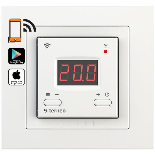 

Терморегулятор программируемый с WiFi Terneo ax unic WiFi (белый)