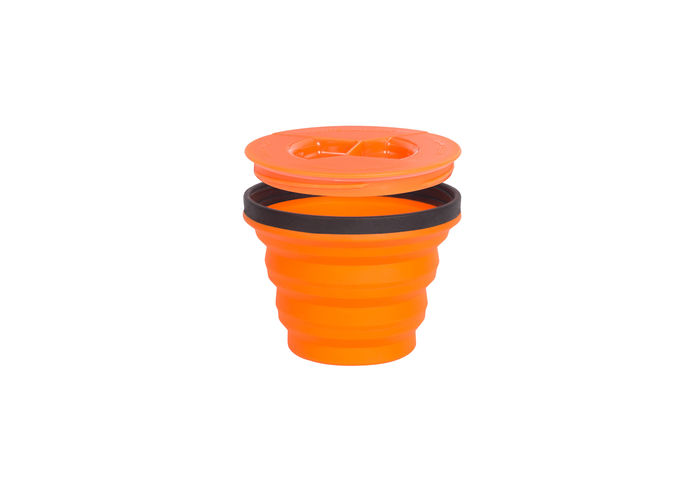 

Кружка с крышкой Sea To Summit X-Seal & Go Small Orange (1033-STS AXSEALSOR)