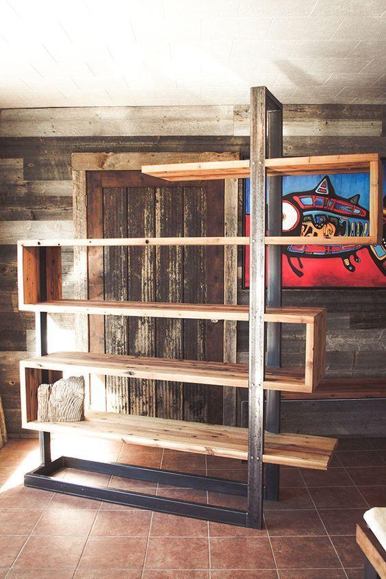 

Дизайнерский Стеллаж в стиле Лофт Loft Design RV856 ()