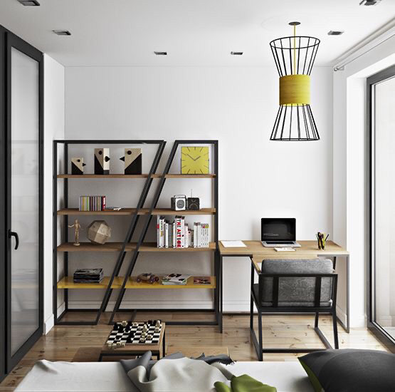 

Дизайнерский Стеллаж в стиле Лофт Loft Design RV035-3 ()