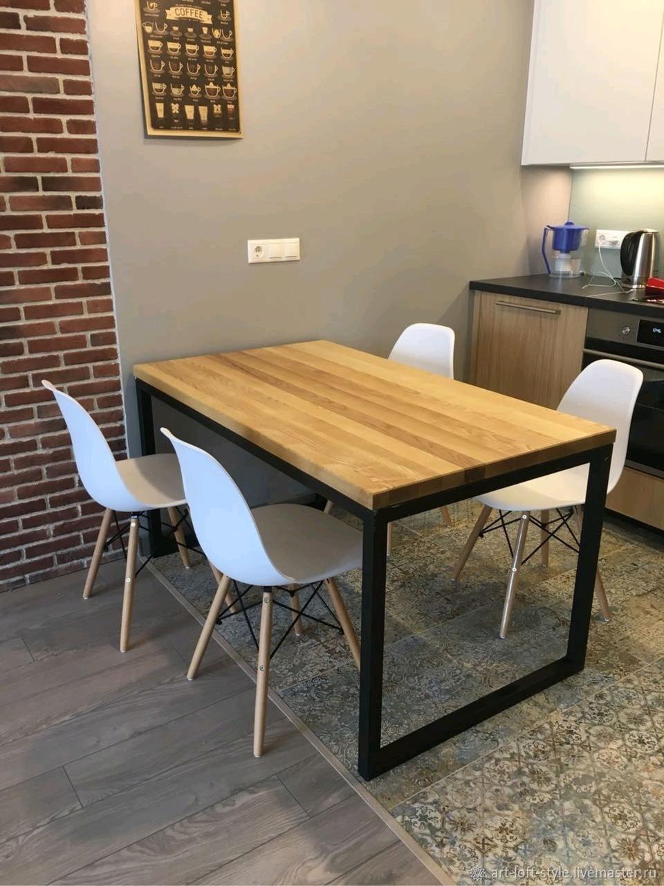 

Дизайнерский Обеденный кухонный стол в стиле Лофт Loft Design RV101 ()