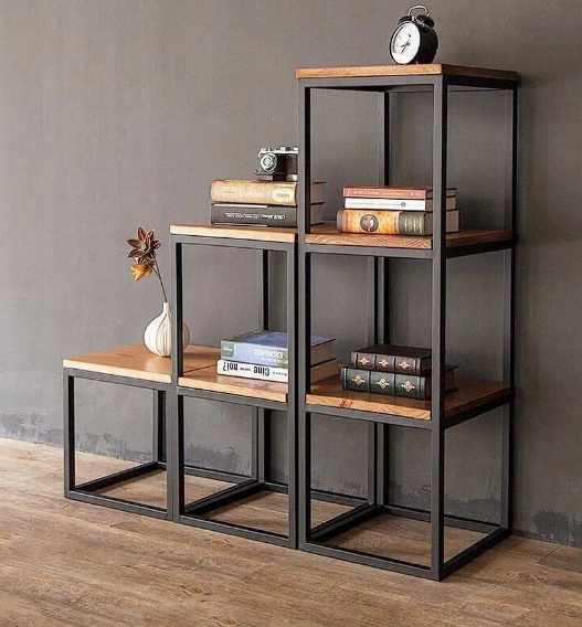 

Дизайнерский Стеллаж в стиле Лофт Loft Design RV097 ()