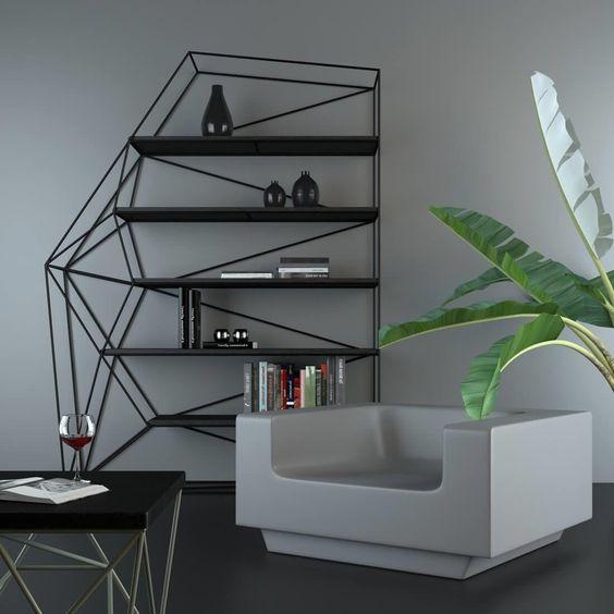 

Дизайнерский Стеллаж в стиле Лофт Loft Design RV062-2 ()