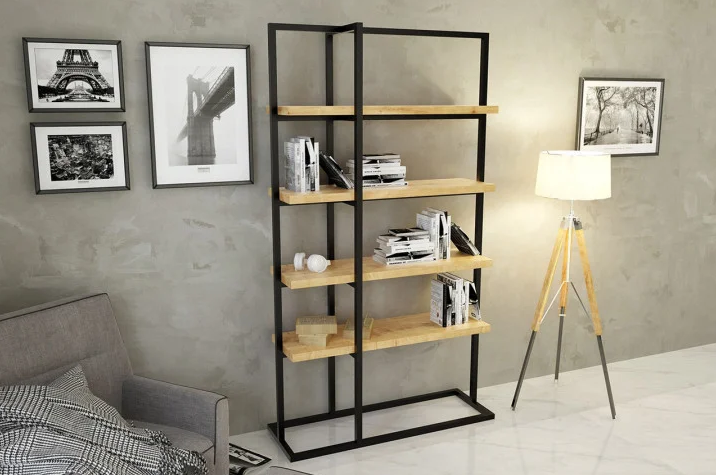 

Дизайнерский Стеллаж в стиле Лофт Loft Design RV072 ()