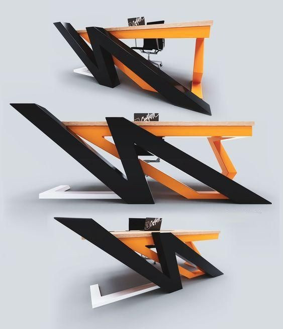

Дизайнерский Письменный офисный стол в стиле Лофт Loft Design RV461 ()