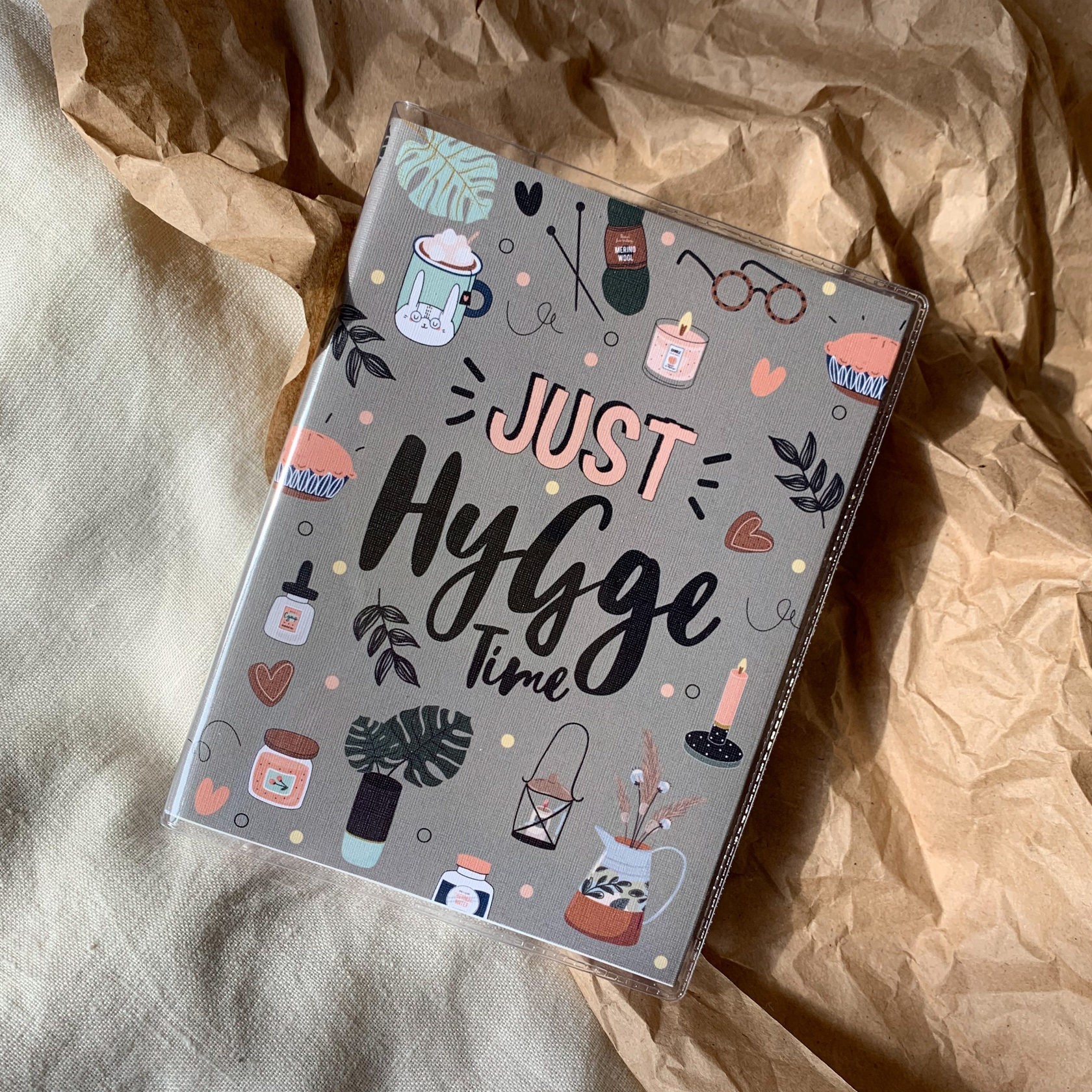 

Планер Mini Hygge 12x16 см с разворотами на неделю