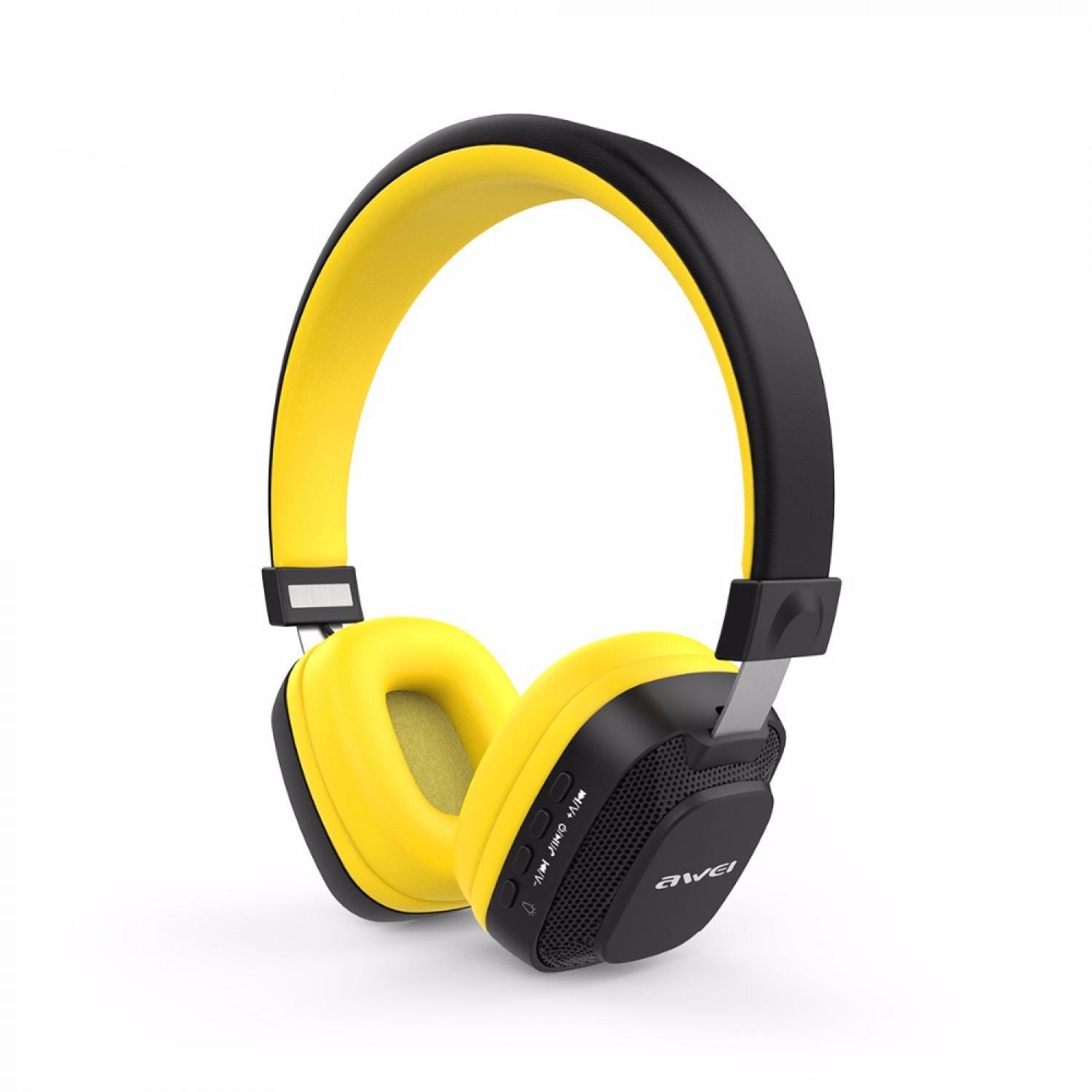 

Bluetooth-наушники Awei A760BL Yellow