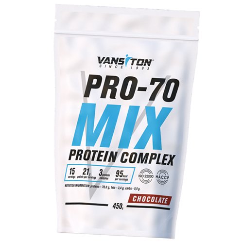 

Pro-70 Mega Protein Ванситон 450г Шоколад (29173007)