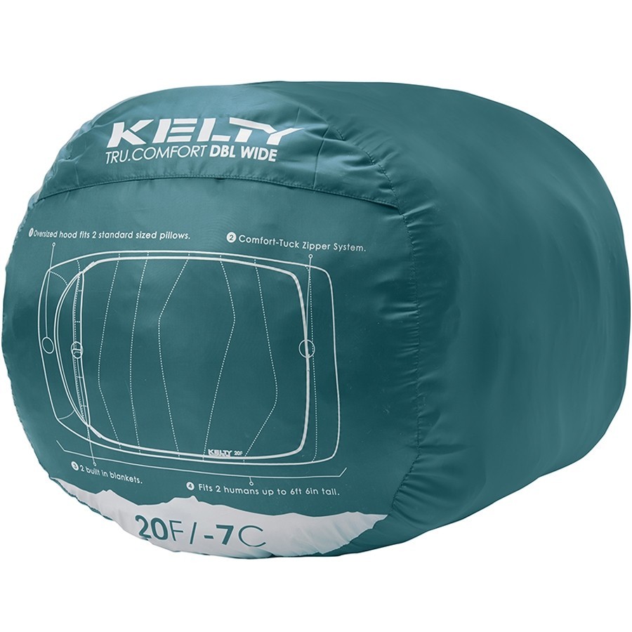 

Спальник Kelty Tru Comfort Doublewide 20 Deep Teal (1012-35417119-DWDT)