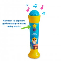

Интерактивная игрушка BABY SHARK – МУЗЫКАЛЬНЫЙ МИКРОФОН