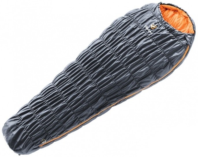 

Спальник Deuter Exosphere 0° SL Graphite-Mango R правый (1052-3700219 4912 0)
