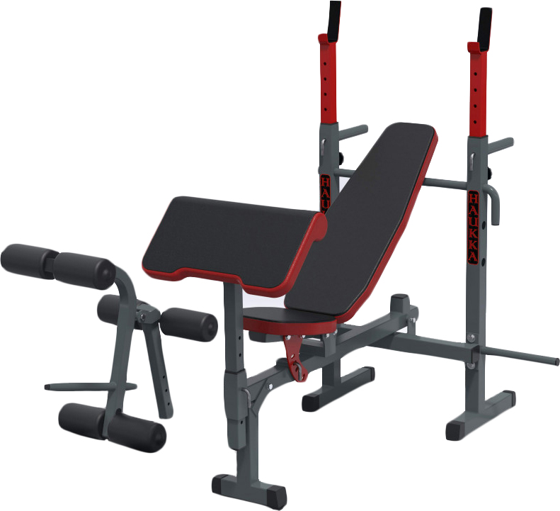 

Многофункциональная скамья RN-Sport universal + приставка Скотта и тренажер для ног (К111)