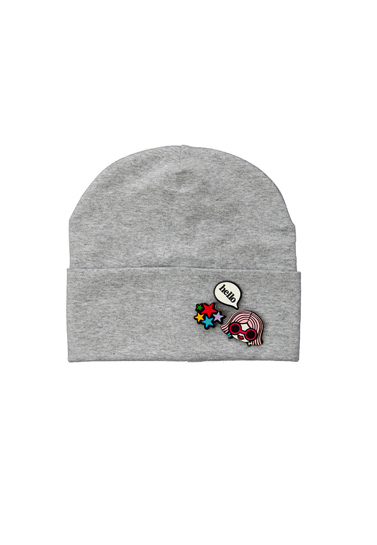 

Шапка детская демисезонная для девочки Fashion Kids 59668 р54 52см серый 59670