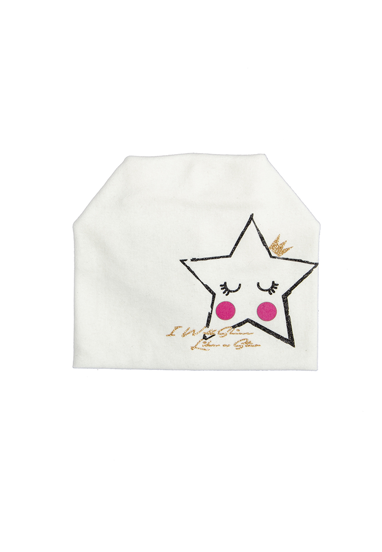 

Демисезонная шапочка для девочки Fashion Kids 59636 р48 46см молочный 59636