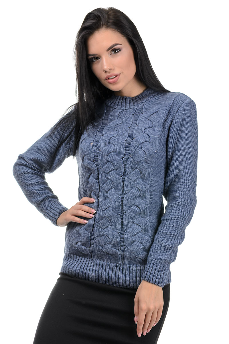 

Fashions • Свитер Wayett Fashions 42-48 джинс (8745-нс)