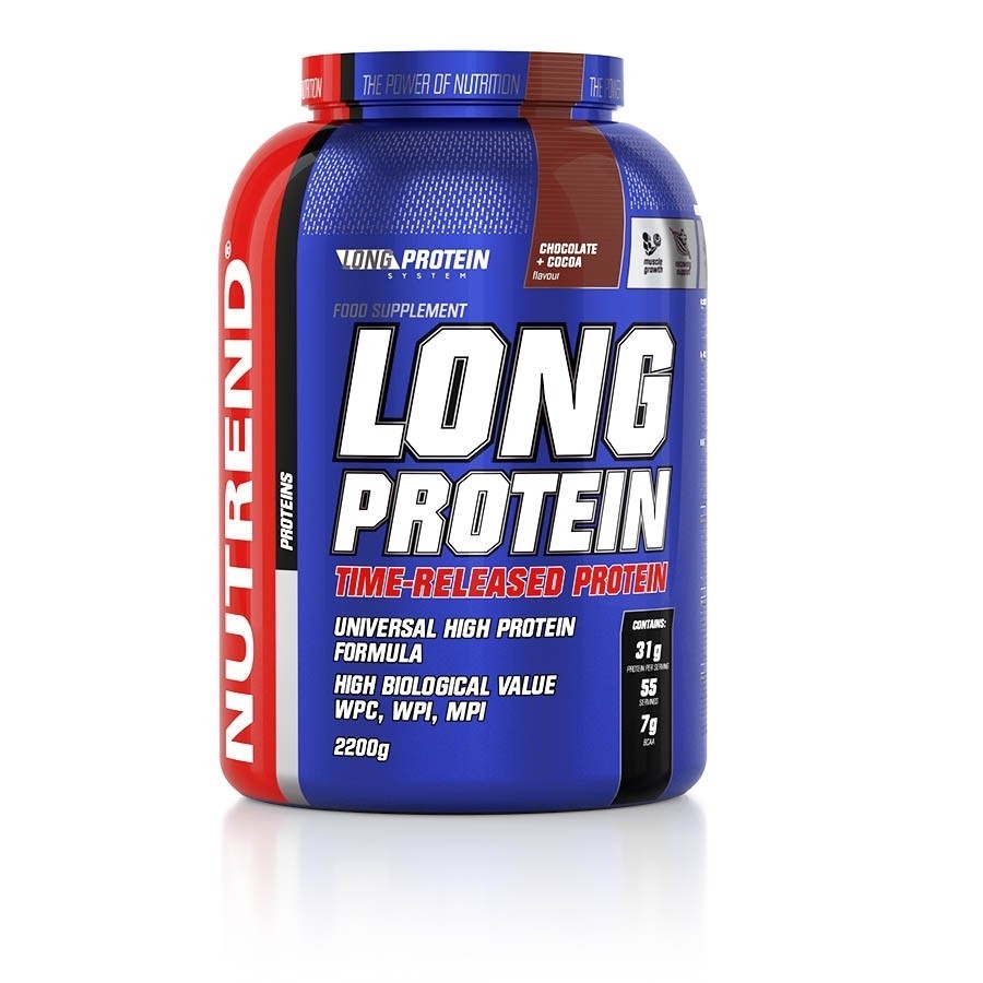 

Протеин Nutrend Long Protein Шоколад - Какао (2200 г)