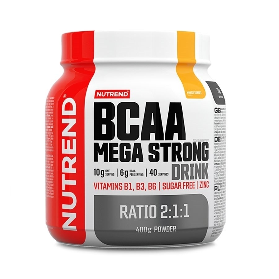 

Аминокислоты Nutrend BCAA Mega Strong Drink Манго (400 г)