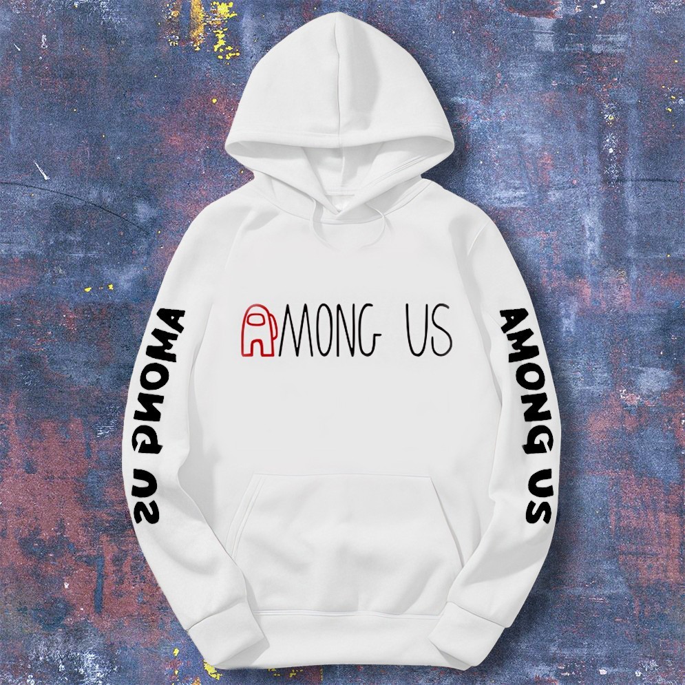 

Худи A SHO Among Us  белый, Худи A SHO Among Us S белый