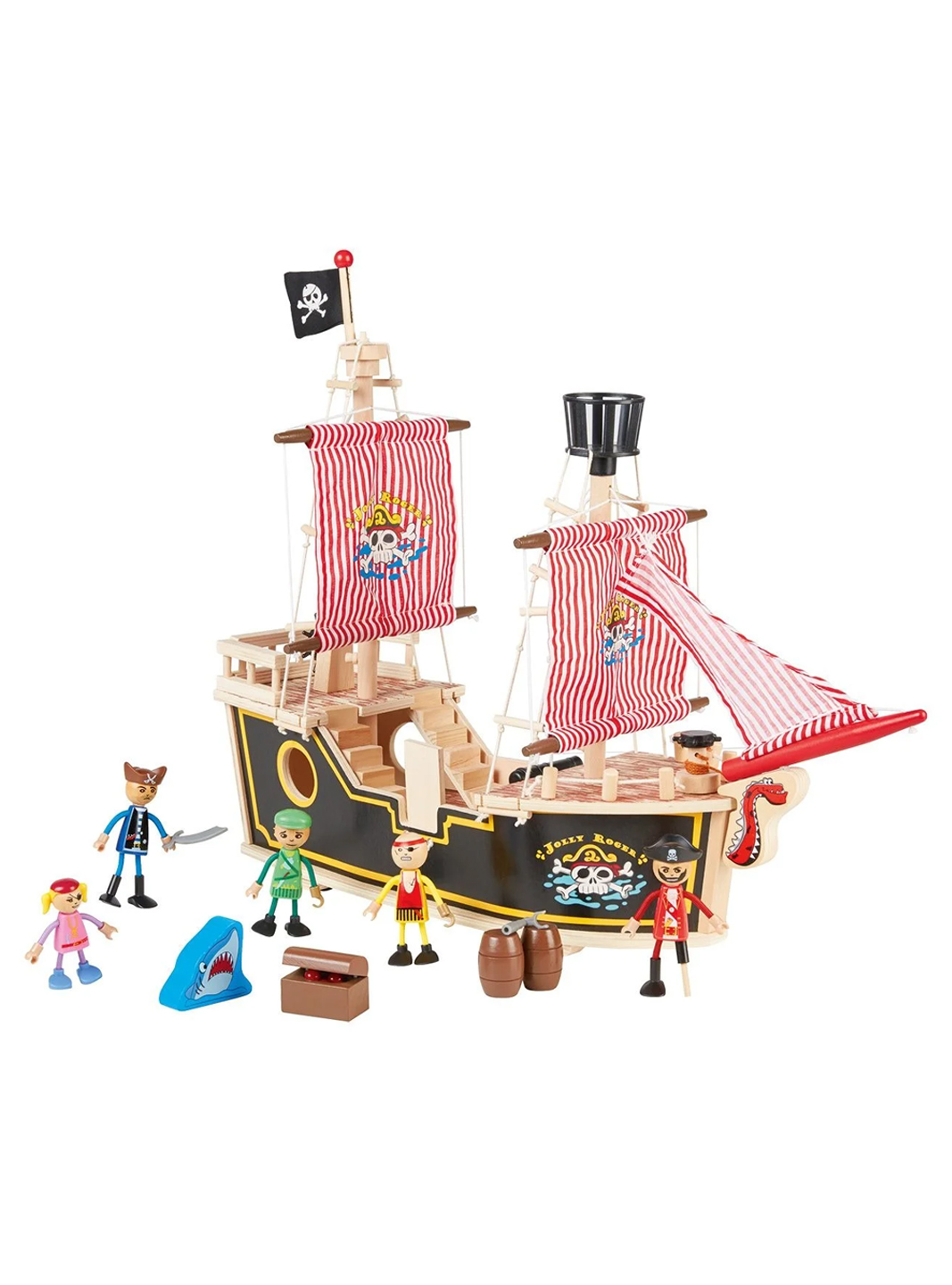 

Детский конструктор Пиратский корабль Playtive разноцветный LI-550697