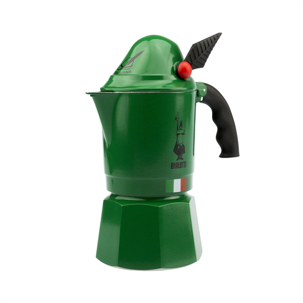 

Кофеварка гейзерная Bialetti Alpina 0.13 л (на 3 порции)