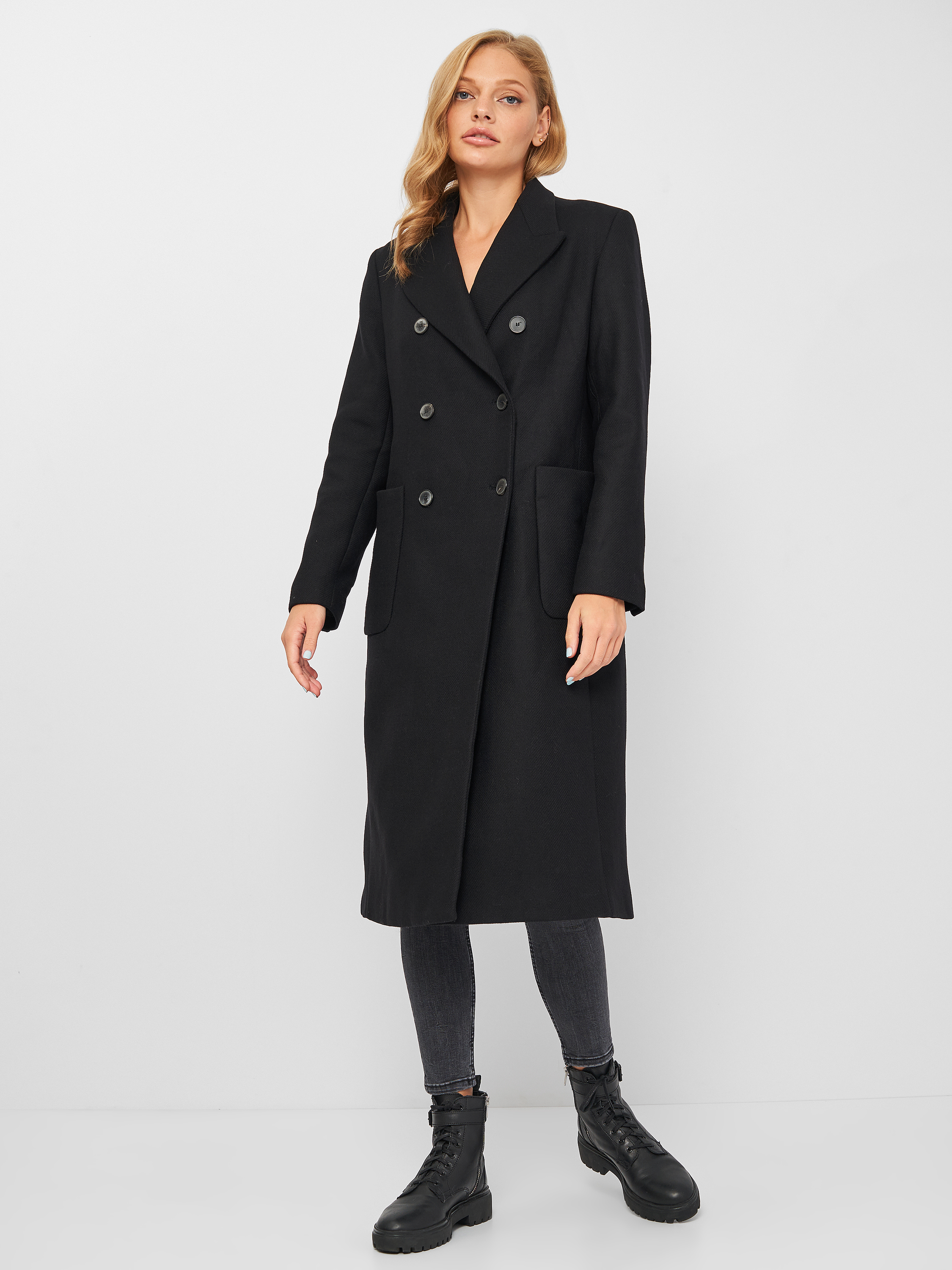 

Пальто Zara 3057/046/800 M Черное