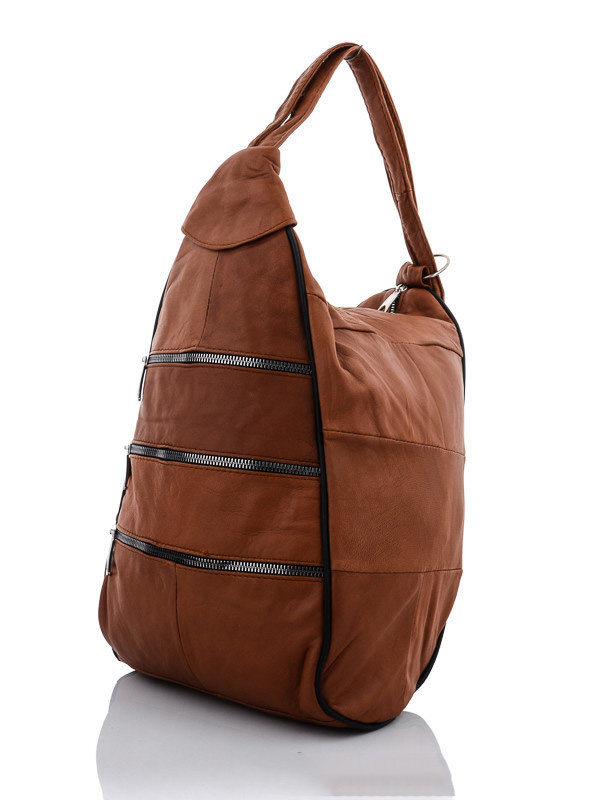 

Женские рюкзаки деми Prime 077 brown Коричневый р.34x24x9