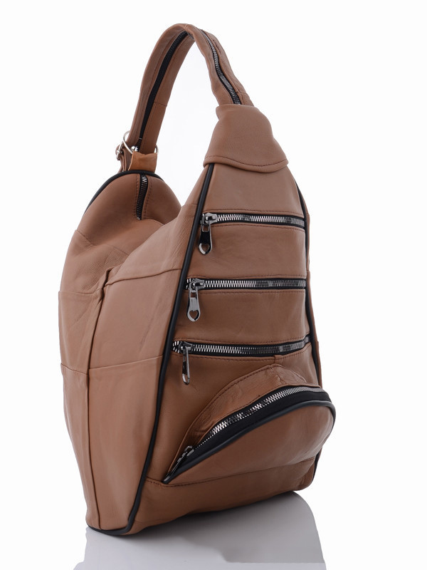 

Женские рюкзаки деми Prime 094-3 l.brown Коричневый р.35x24x9