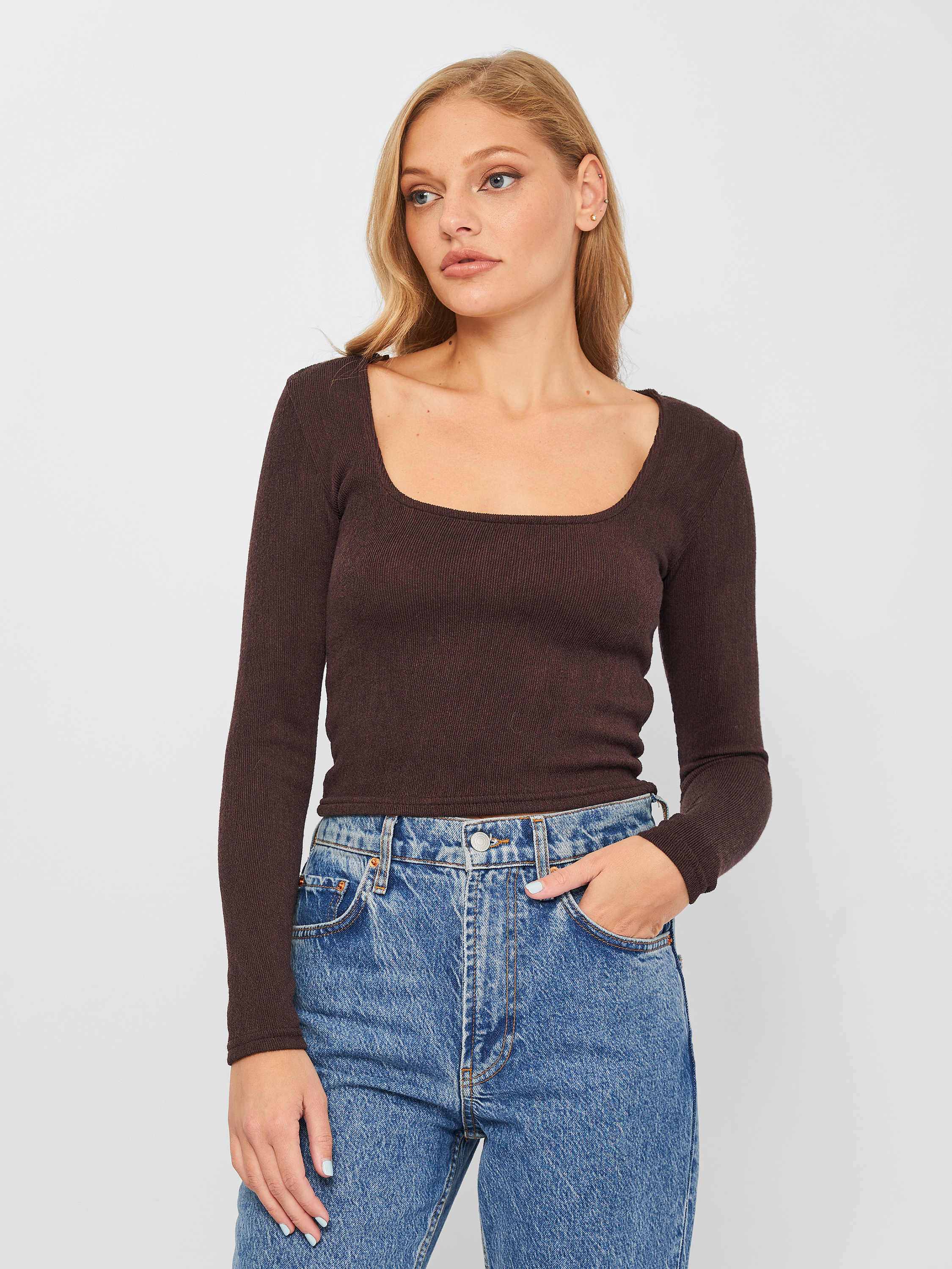 

Топ Zara 5507/631/700  Бордовый, Топ Zara 5507/631/700 S Бордовый