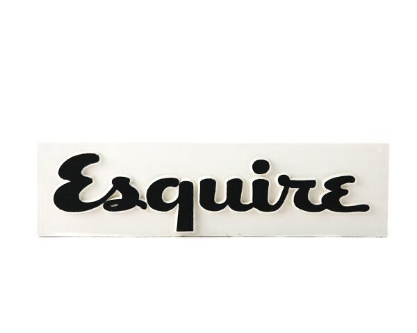 

Настенный декор - деревянная табличка «Esquire» Art Republic