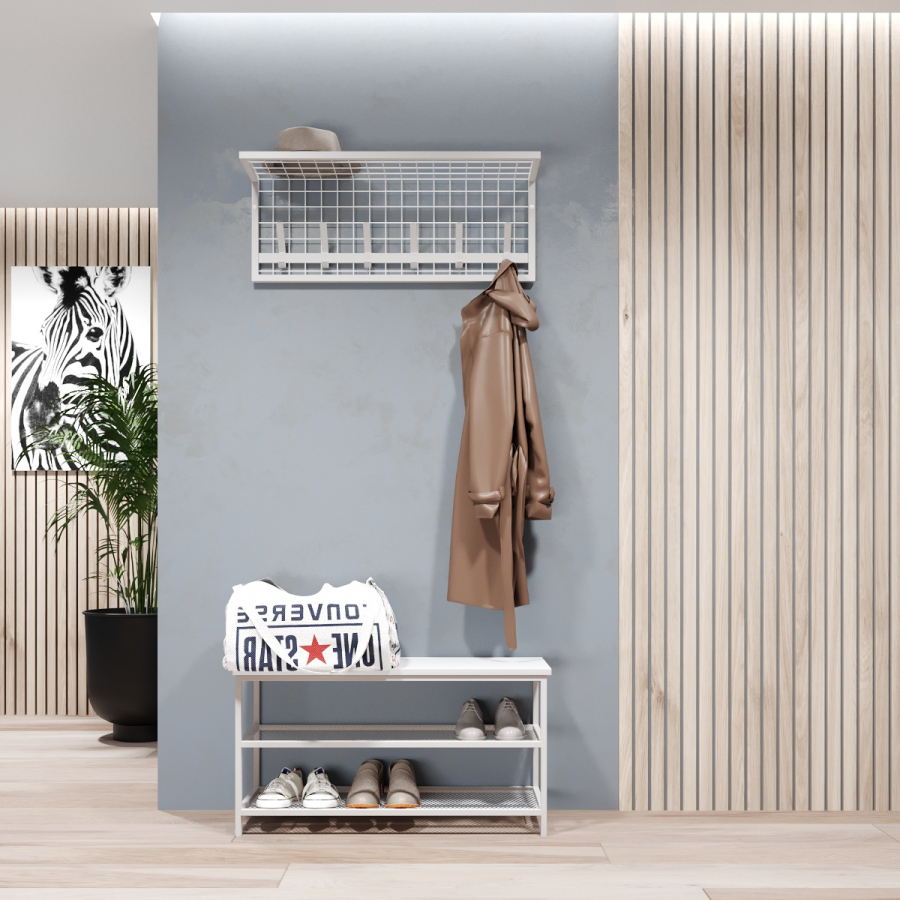 

Прихожая Fenster Ванкувер Лайт 2 870 Белая
