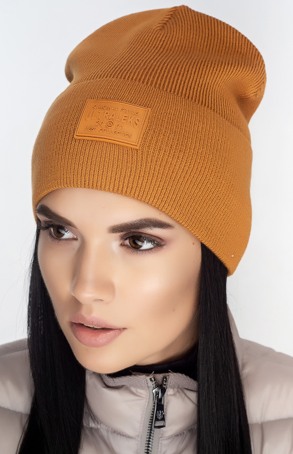 

Женская Шапка Leks-Jolie Арабика Размер (53-57) Цвет (горчица)