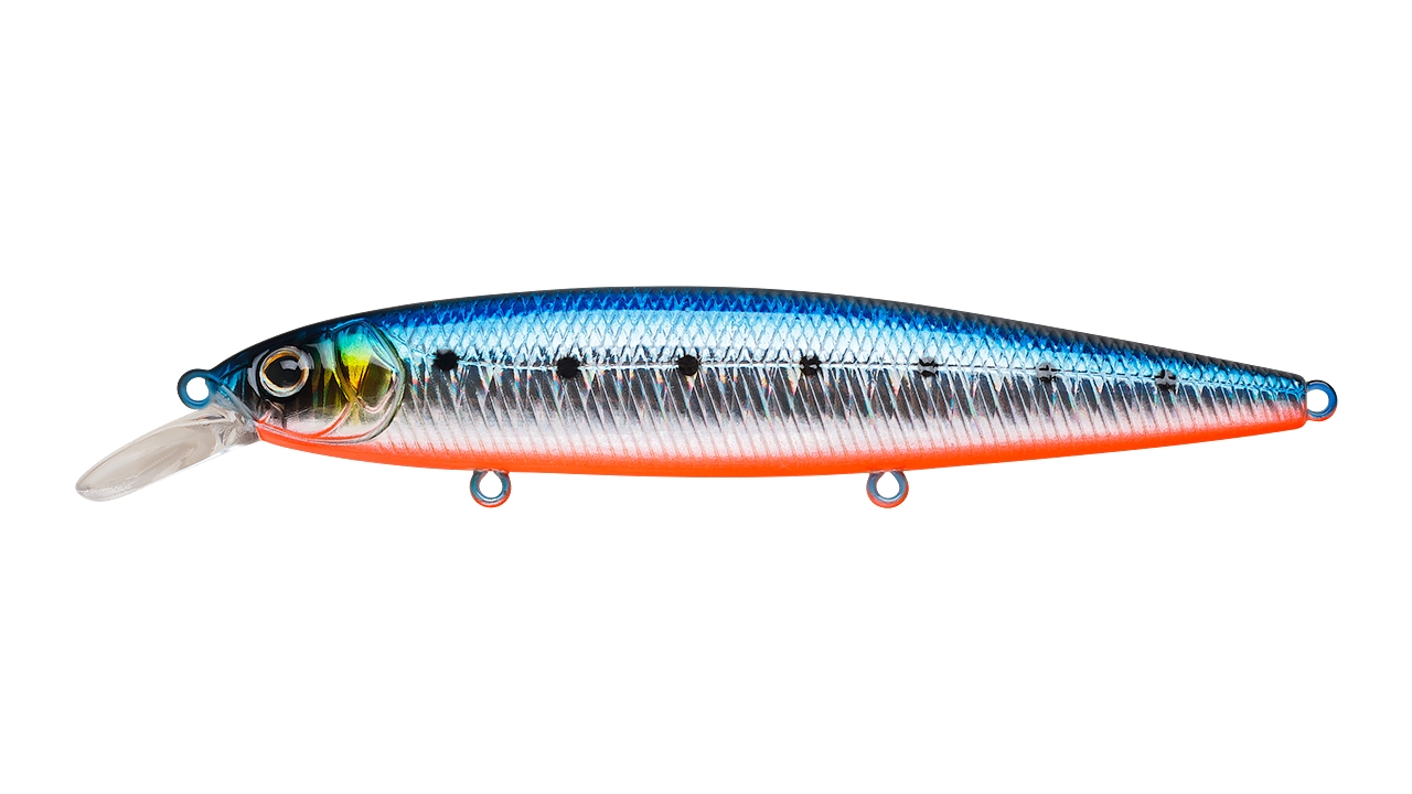 

Воблер Минноу Strike Pro Bold 110SP, 110 мм, 15,4 гр, Загл. 0,8м.-1,5м., Нейтральный, цвет: A234-SBO-LU Blue Back Silver OB Fluo, (EG-191A-SP#A234-SBO-LU) (98411)
