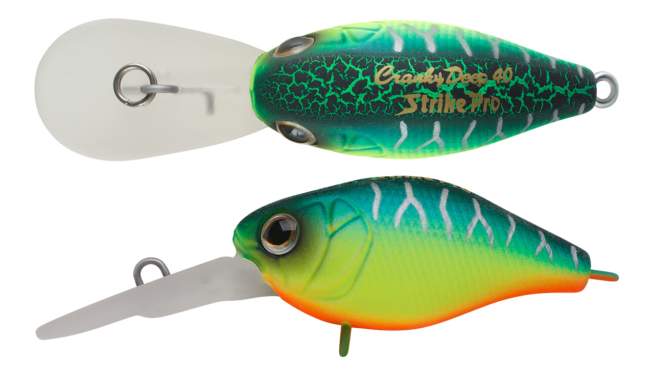 

Воблер Крэнк Strike Pro Cranky-X Deep 50, 50 мм, 8,7 гр, Загл. 1,0м.-2,5м., Плавающий, цвет: A223S-RP Pearl Mat Tiger, (EG-165L#A223S-RP) (104148)