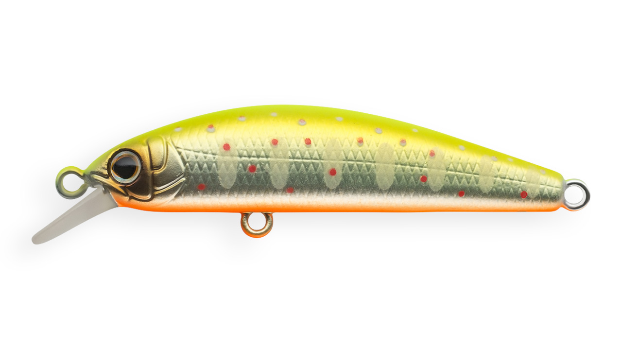 

Воблер Минноу Strike Pro Mets 50 S, 50 мм, 4 гр, Загл. 0,8м., Тонущий, цвет: A190ES Mat Motley Trout, (JS-358#A190ES) (80962)