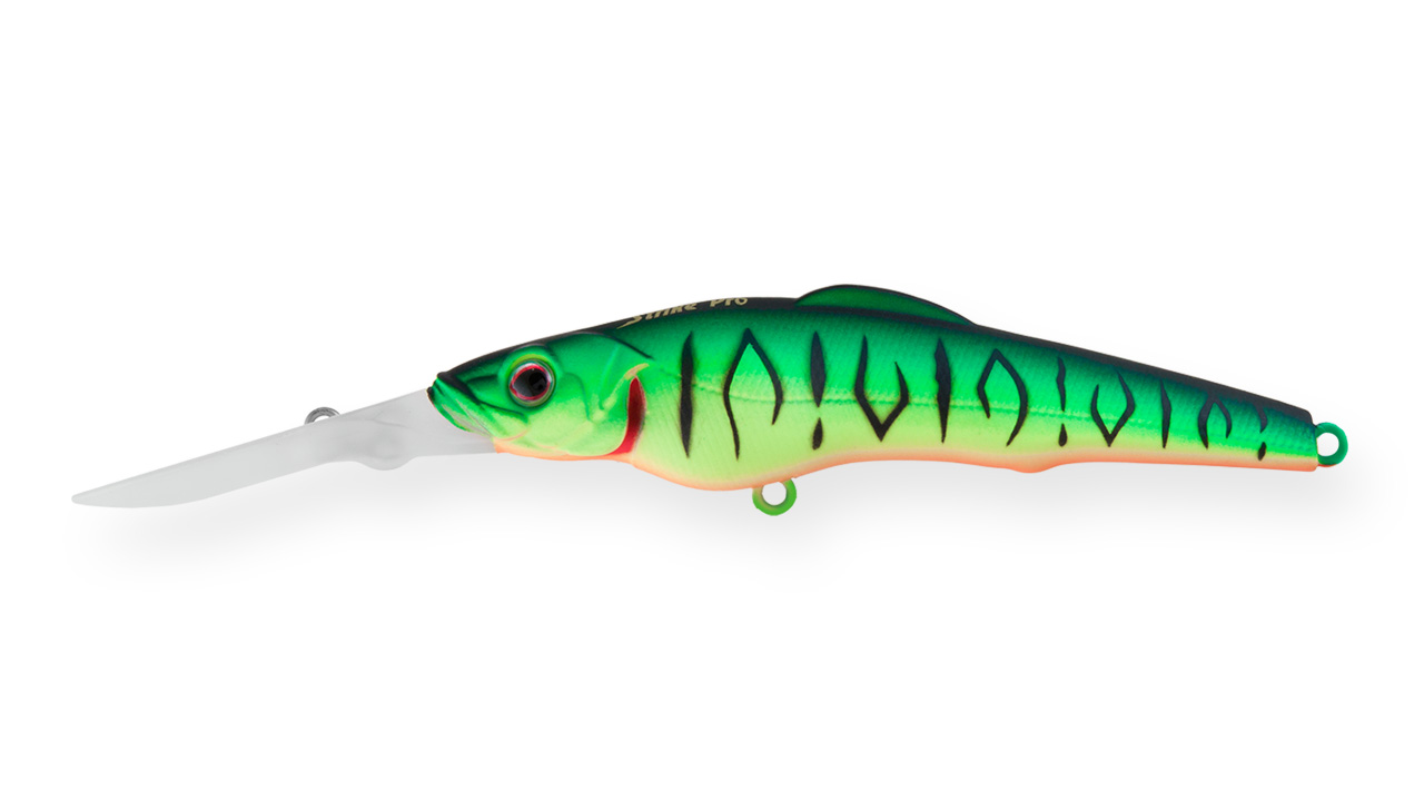 

Воблер Минноу Strike Pro Challenger X Deep Diver 90L, 90 мм, 13,6 гр, Загл. 3,0м.-4,0м., Плавающий, цвет: GC01S Mat Tiger, (EG-076CL-F#GC01S) (96285)