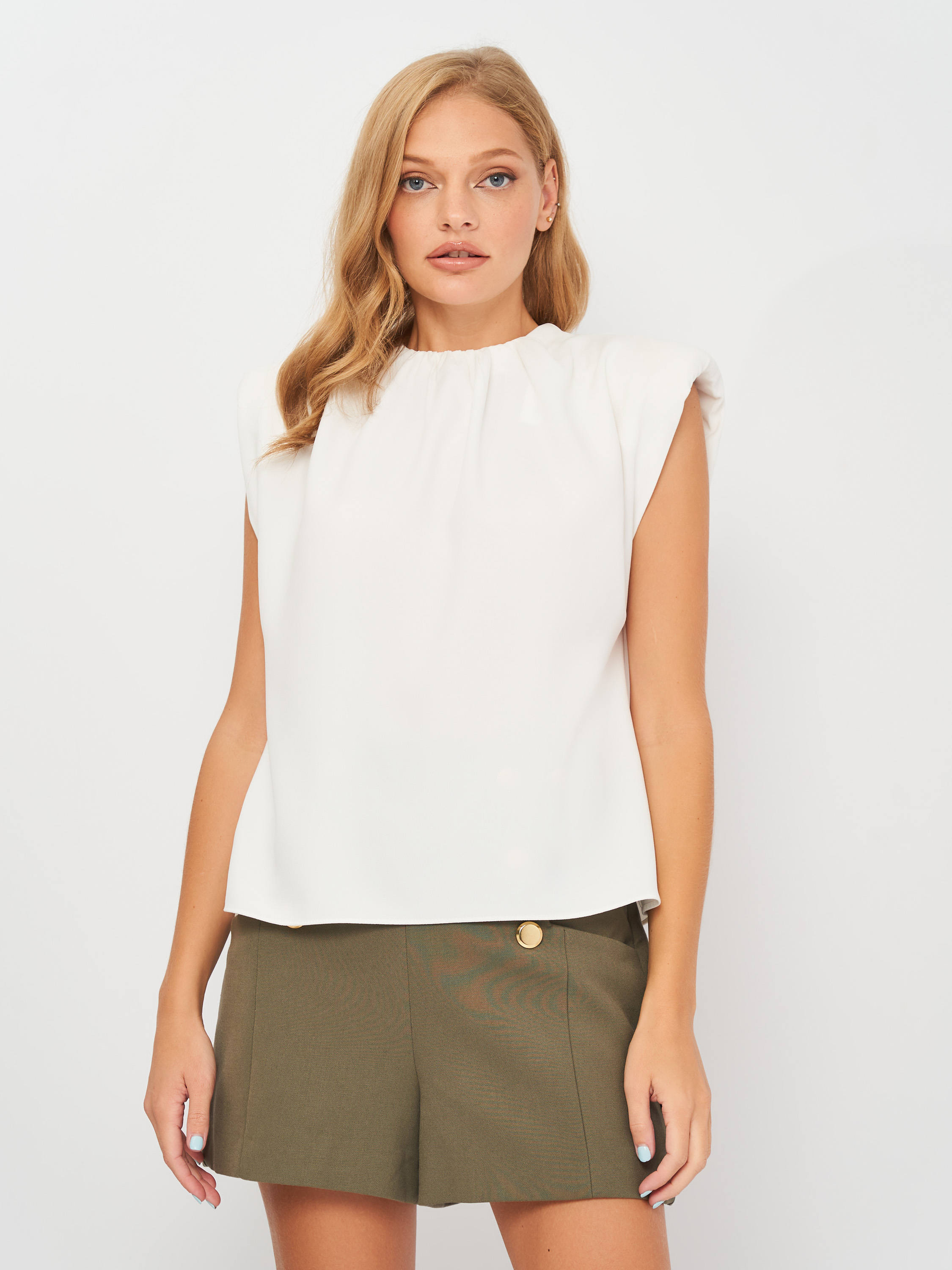 

Блузка Zara 7838/778/251  Белая, Блузка Zara 7838/778/251 M Белая